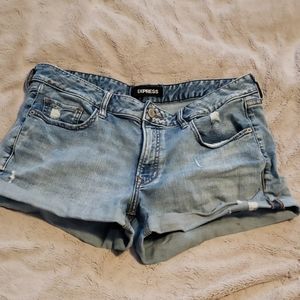 Express Jean shorts size 12